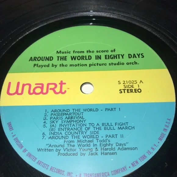 Music From The Score -Around the World in 80 days